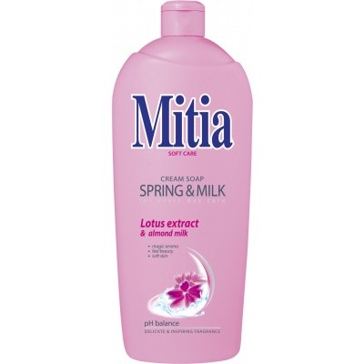 Mitia 1l tek.mýdlo Spring+ Milk NN